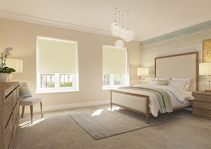 Trinity (Blackout), Oatmeal - Twist&Fit Roller Blind - Image 7